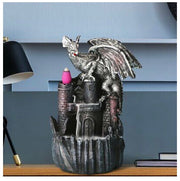 Dragon Waterfall Backflow Incense Burner with 50 Cones