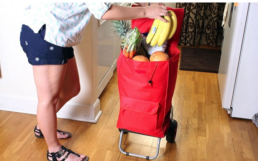 Foldable Shopping Grocery Cart