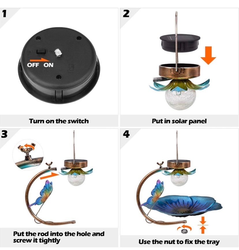 Solar Bird Feeder