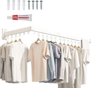 120 cm Tri-Fold Wall-Mounted Clothes-Drying Rack