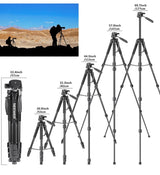 Neewer Portable Aluminum Alloy Camera 2-in-1 Tripod Monopod Max