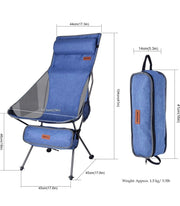 Portable Lightweight Folding Camp Chairs