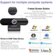 Ultra HD 4K Webcam