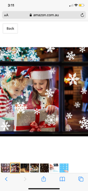 135Pcs Christmas Window Clings Snowflakes Window Decals Static Window Stickers for Christmas Decorations Window Décor Ornaments Xmas Party Supplies Thanksgiving Party Décor (5-Sheet)