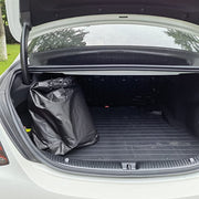 6 Layers Waterproof Car Cover with Cotton Zipper, Universal Fit