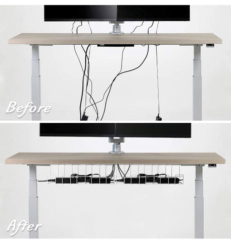 2 Packs Cable Management Tray