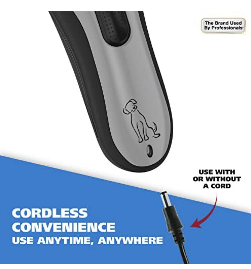 Wahl Easy Pro Pet Rechargeable Dog Grooming Kit – Quiet Low Noise Heavy-Duty Electric Dog Clipper for Dogs & Cats with Thick & Heavy Coats - Model 9549