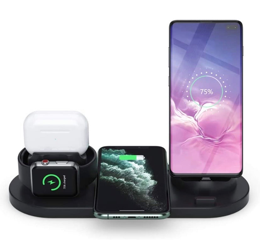 Wireless Charger 4 in 1 Charging Station