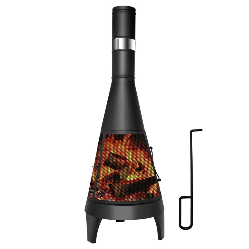 126 cm Outdoor Chiminea Fire Pit