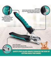 3-Piece Dog & Cat Grooming Kit – Brush, Comb & Nail Clippers