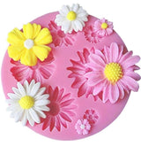 Flower Fondant Cake Moulds