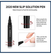 Poly UV Gel Nail Kit Nail Extension UV Builder Gel 8 Colours with Base Coat Top Coat, Slip Solution Pen (002)