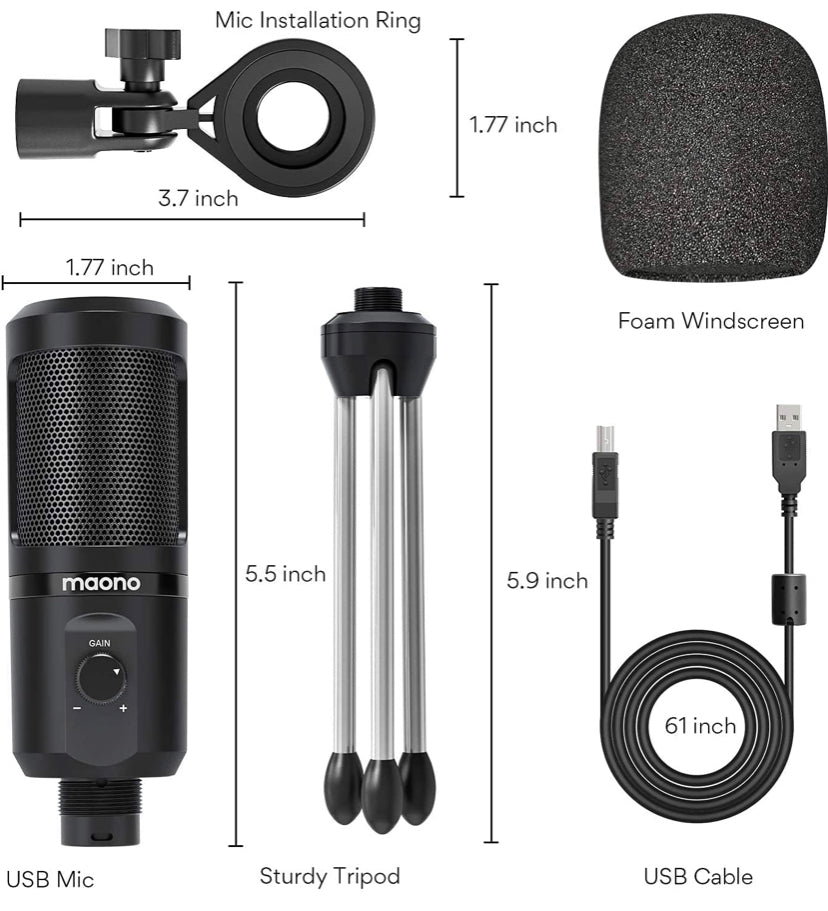 USB Podcast Microphone