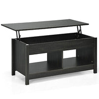 Lift-Top Coffee Table with Open & Hidden Storage