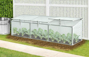 1.8 m Mini Greenhouse with 3 Top Flaps