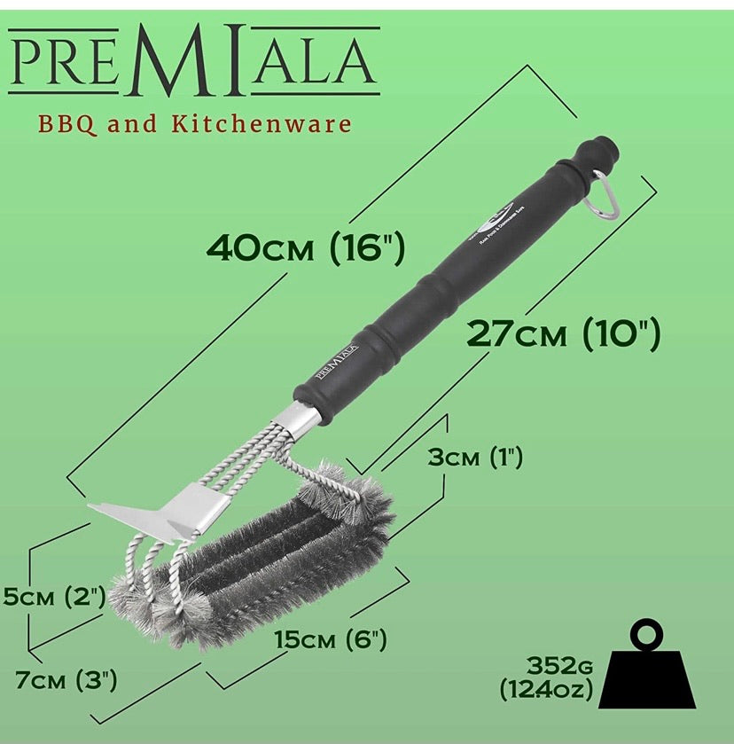 Stainless Steel BBQ scraper