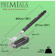 Stainless Steel BBQ scraper