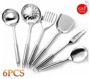 6pcs Stainless Steel Kitchen Utensil Cooking Tool Set