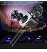 Wireless Bluetooth Karaoke Microphone 5 in 1