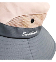 Women's Outdoor UV Protection Foldable Mesh Wide Brim Beach Fishing Hat
