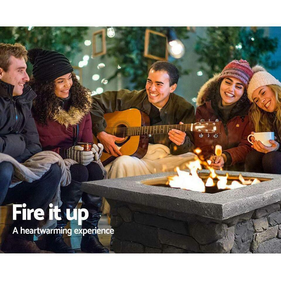 Outdoor Fire-Pit Table