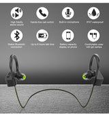 Bluetooth Headphones IPX7 Waterproof