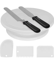 Rotating Cake Turntable Set