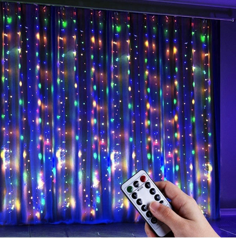 Window Curtain String Light