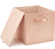 Set of 4 Foldable Fabric Basket Bins