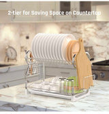 2-Tier Dish Drying Rack