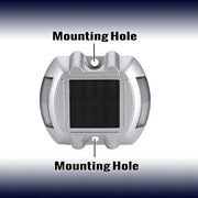 Blue LED Solar Pathway & Deck Marker Lights – 2 Pack
