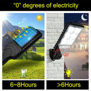 1200W Solar Flood LED Light Motion Sensor Security Wall Yard Street Outdoor Lamp