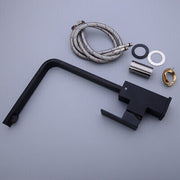 Brass Swivel Kitchen Sink Tap Faucet Laundry Basin mixer Matte Black/ Gold