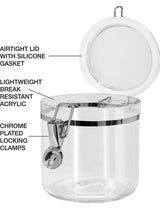 5-Piece Acrylic Canister Set