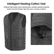 USB Heated Vest with 3 Temperature Levels – 6 Sizes