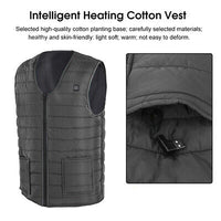 USB Heated Vest with 3 Temperature Levels – 6 Sizes