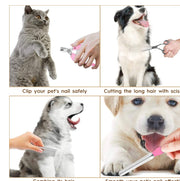 Dog Clipper Grooming Kit, 13IN1 Pet Hair Scissors, Pet Trimmer for Cat, Rechargeable Low Noise 