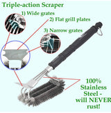 Stainless Steel BBQ scraper