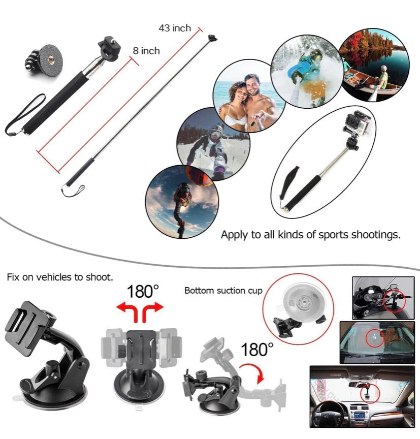 GoPro Action-Camera Accessory Kit