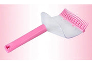 Fringe Trimming Holder with Clear Shield & Clipping Catcher – Pink