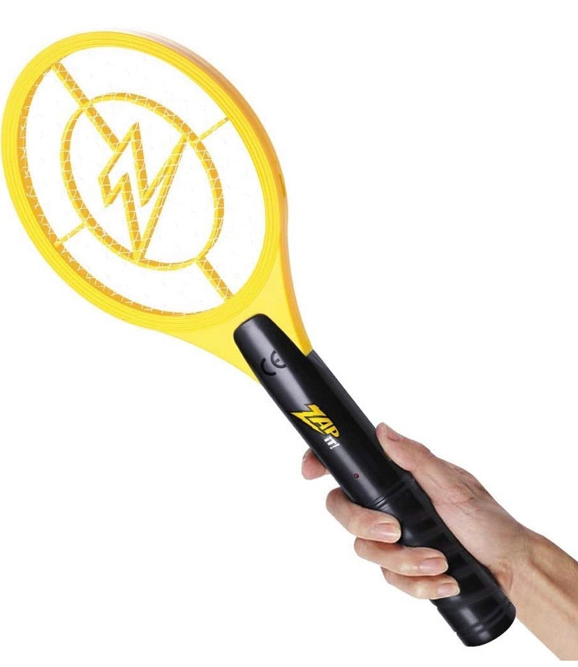 Bug Zapper Electric Fly Swatter Handheld 3000volt Mosquito Fly Gnat Zapper Racket for Indoor and Outdoor Pest Control