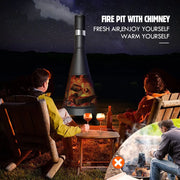 126 cm Outdoor Chiminea Fire Pit