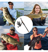 BlueFire Fishing Rod and Reel Combos Telescopic Fishing Pole kit