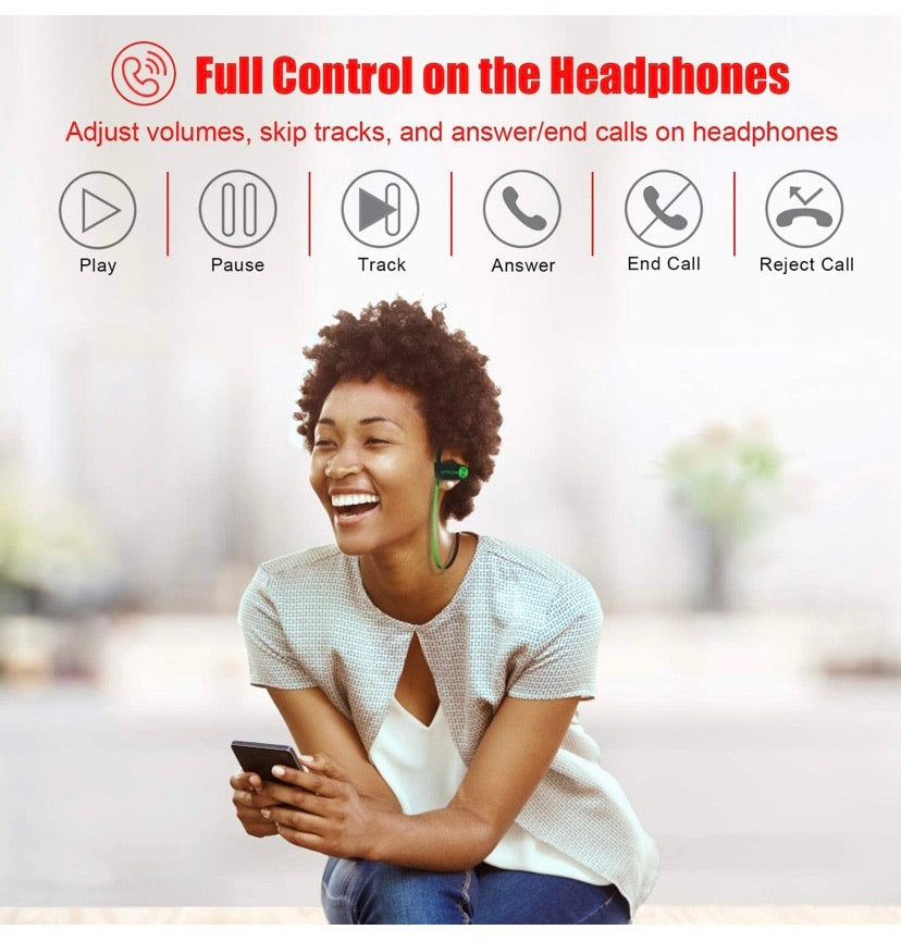 Bluetooth Headphones IPX7 Waterproof