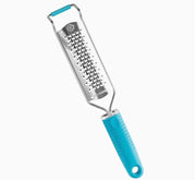 Wide Stainless-Steel Fine Grater & Zester with Bowl Hook