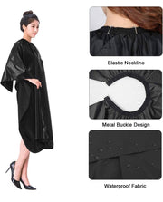 4-Piece Haircut Set with Straight & Thinning Scissors, Cape and Duster