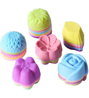 36 PCS Reusable Non-Stick Silicone Muffin Cups