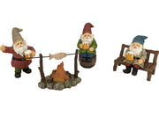 Happy Gnomes Beer Drinking Buddies- 5pcs