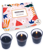 Black Votive Candles
