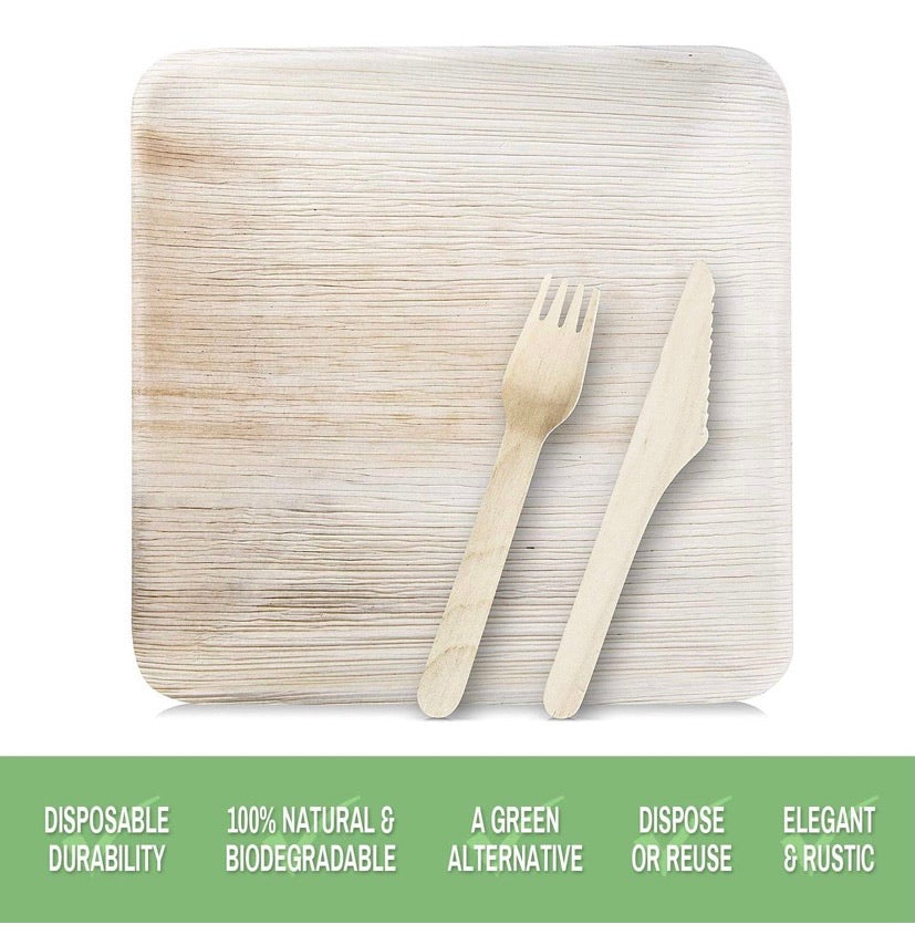 Palm Leaf Disposable Plates